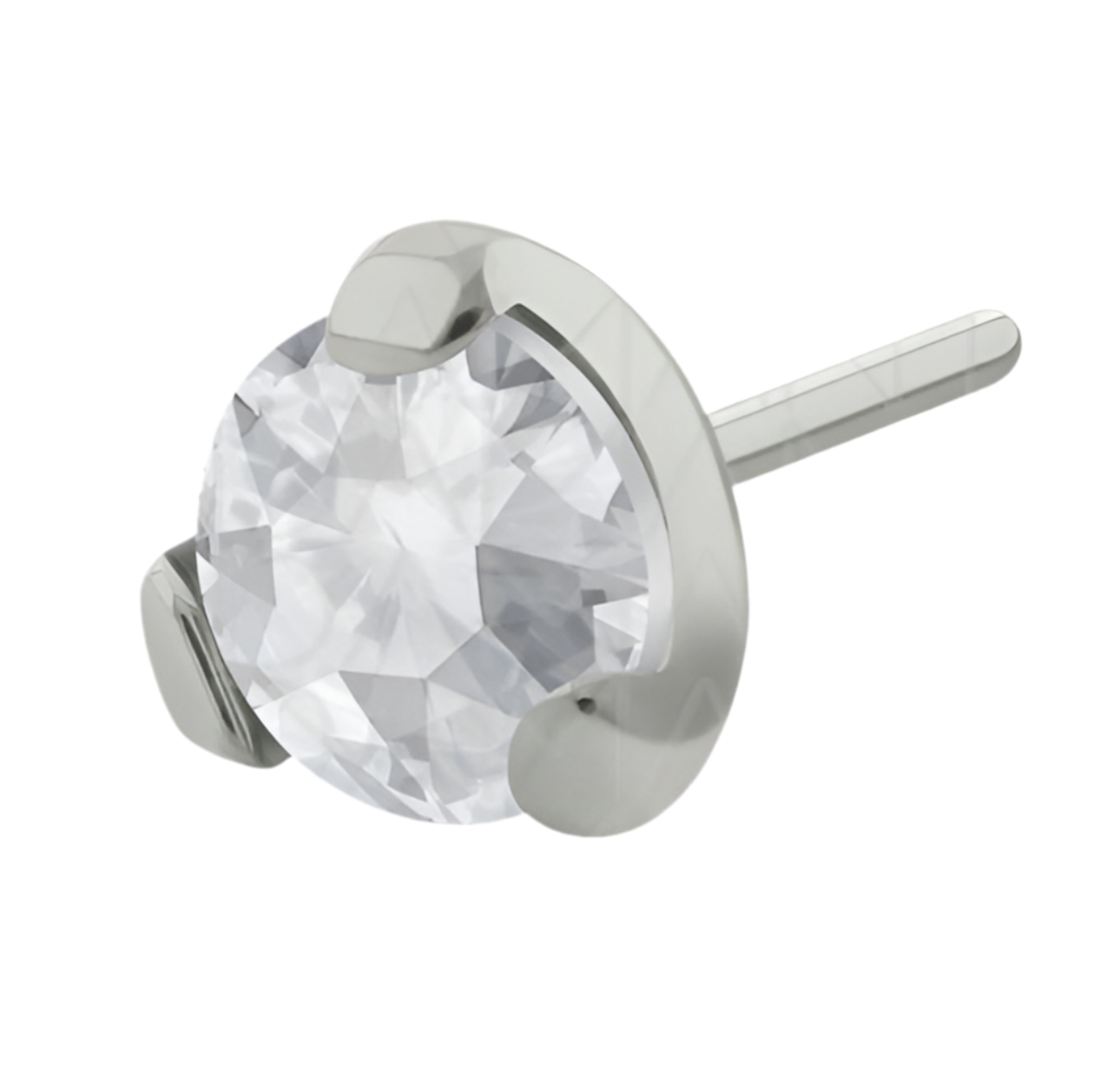 Push Pin Cubic Zirconia 2,5mm
