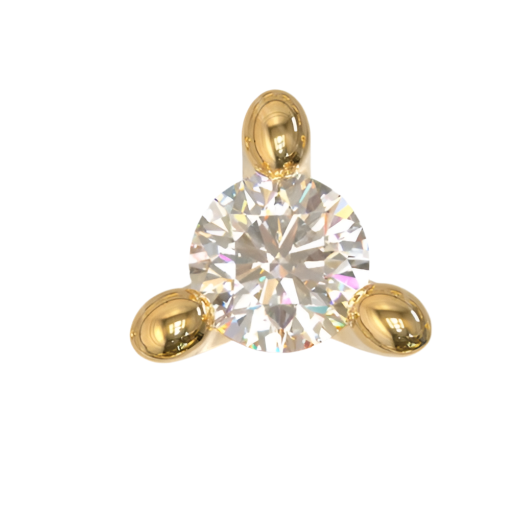 Mousannita mini Solid gold piercing jewelry