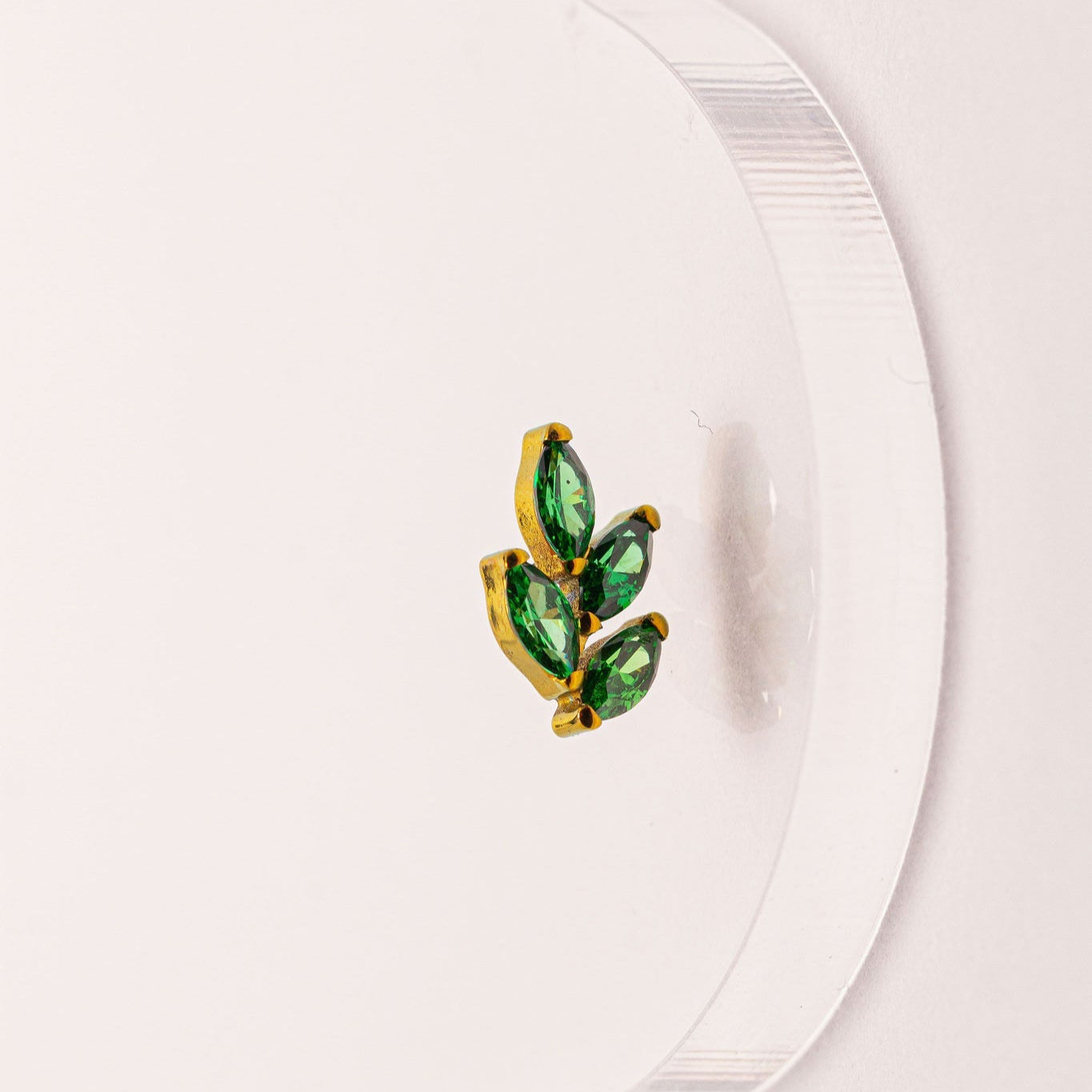 Marquise four leaves green