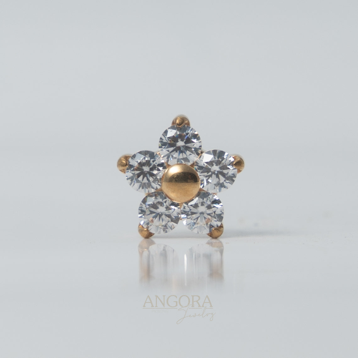 Flower zirconia center deluxe