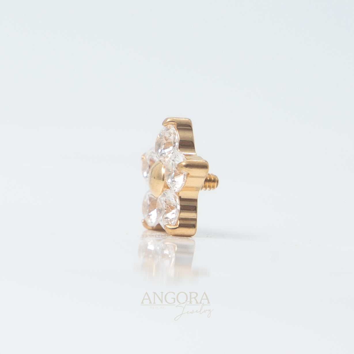 Flower zirconia center deluxe