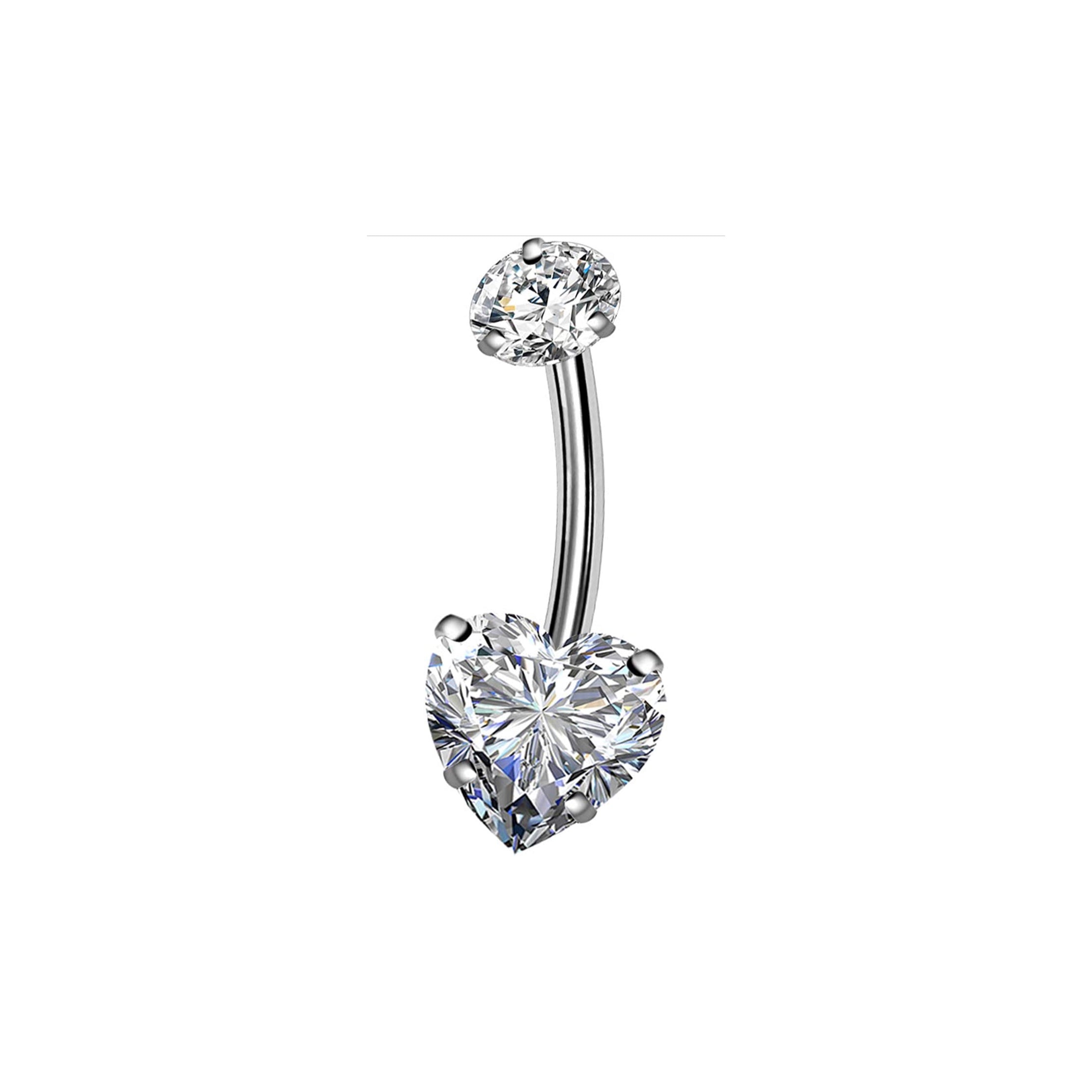 Navel Ring Heart