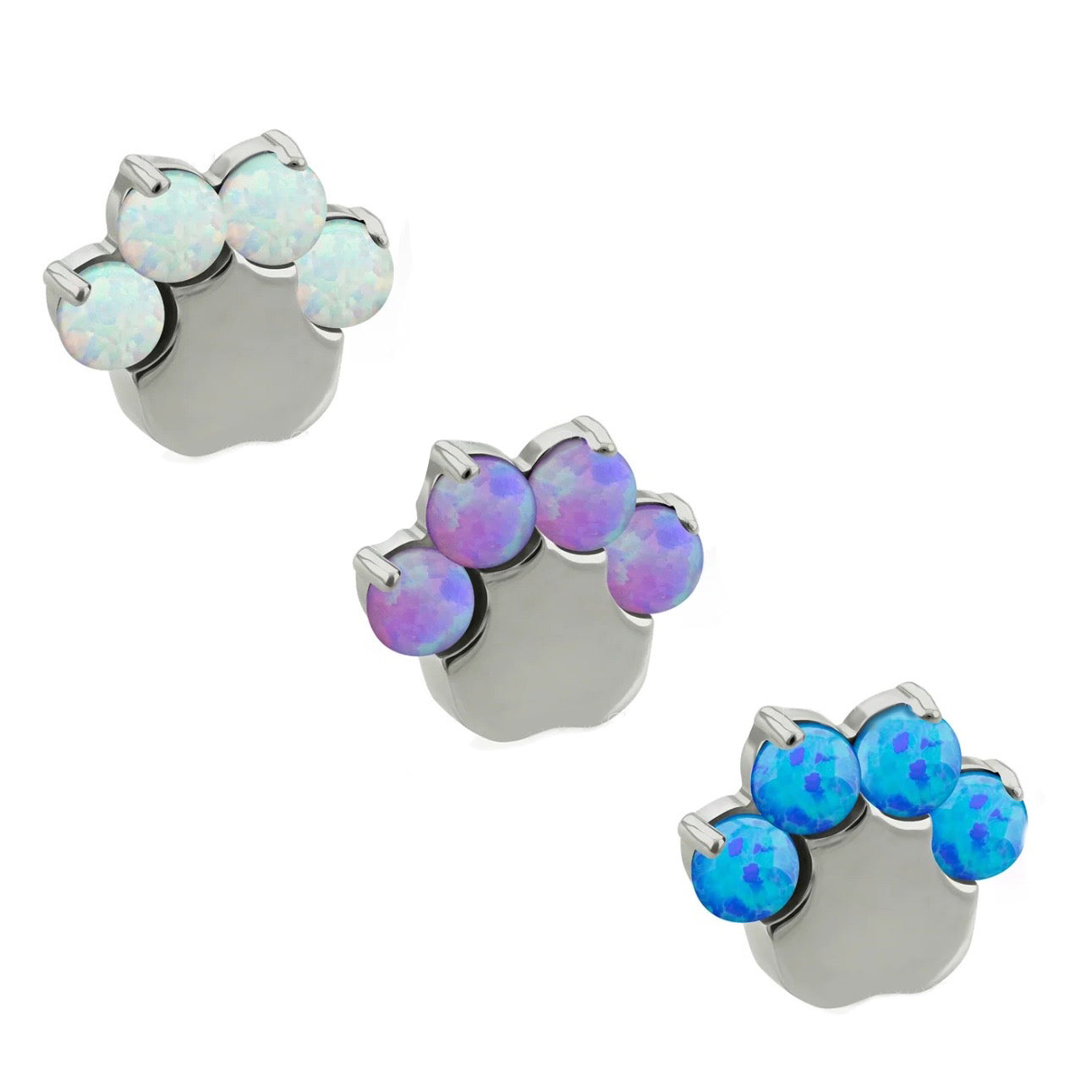 Dog Paw Opal Disc