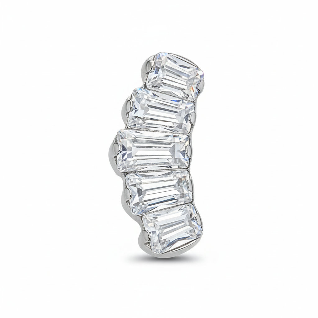 Cluster 5 Cubic Zircons