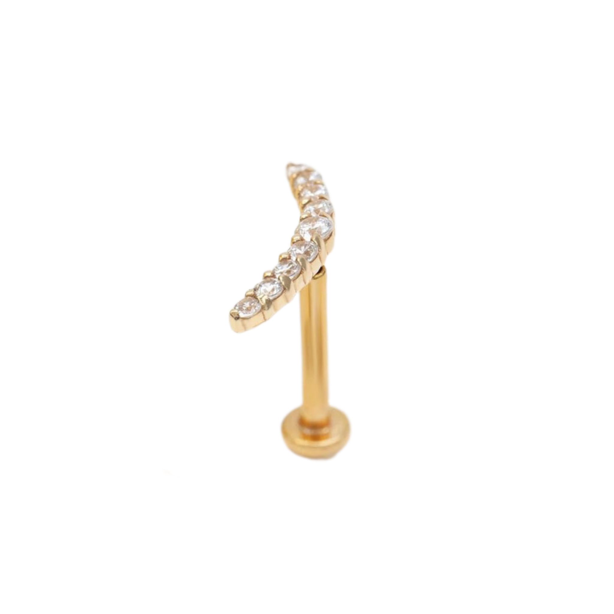 Cluster mini 14k Gold luxury piercing jewelry