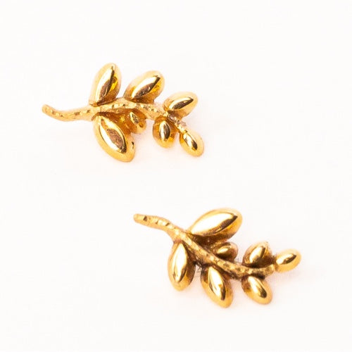 Hoja de oro de 14k